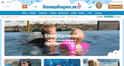 Desktop Screenshot of linneashopen.se